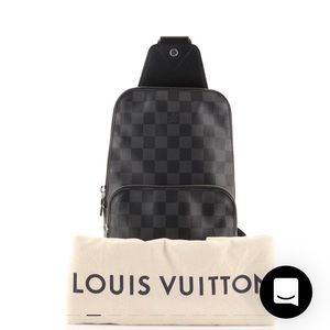 Louis Vuitton Avenue Sling Bag Damier Graphite